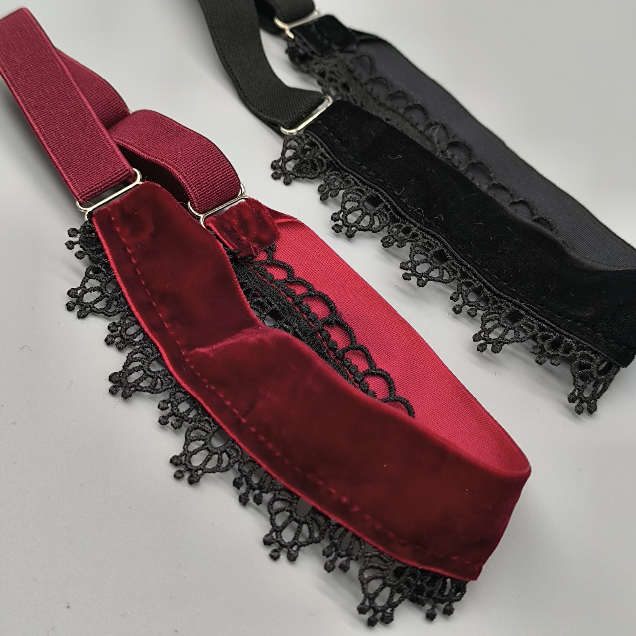 Women'S Accessories Accessorize - Vintage ancho terciopelo encaje elástico ajustable