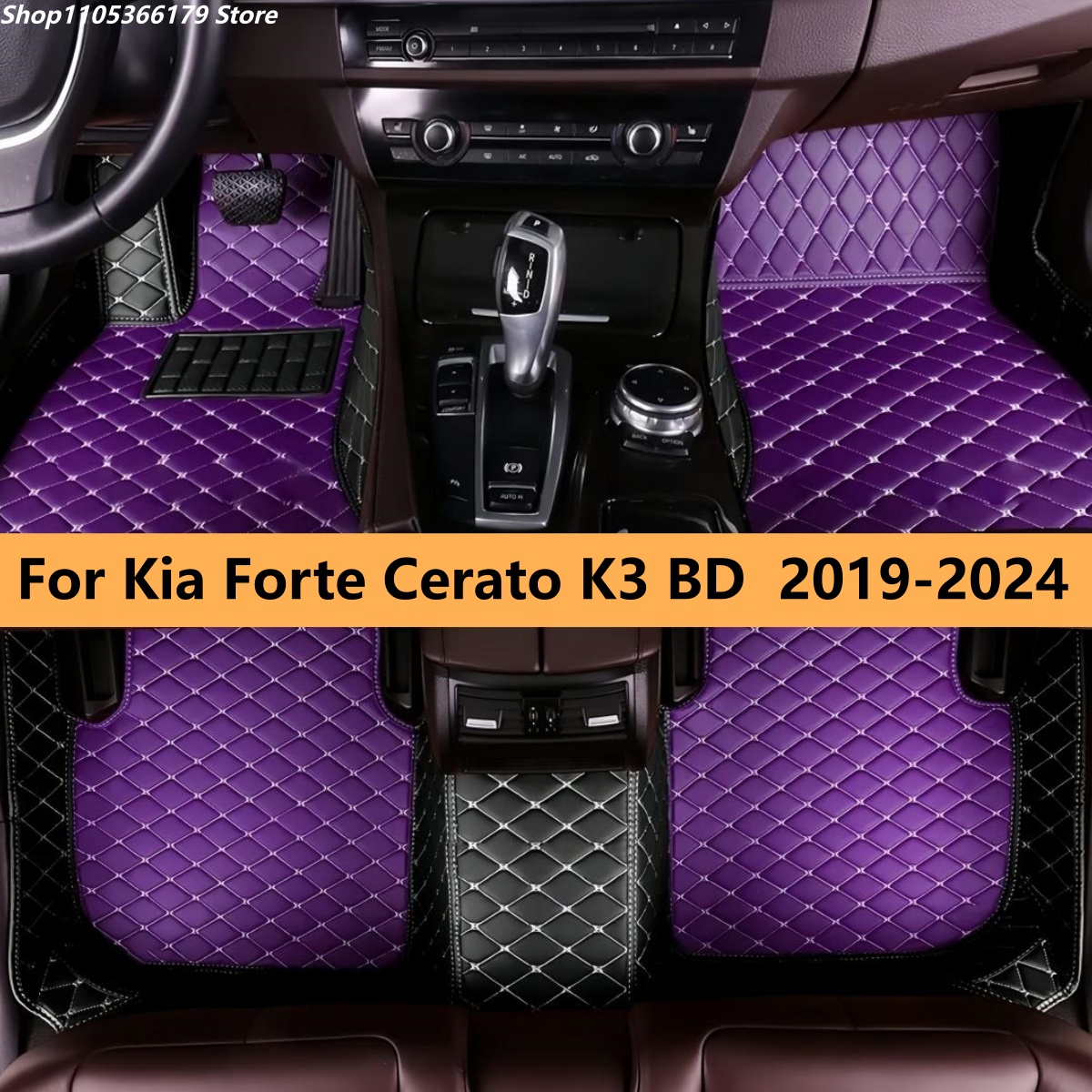 Women Accessories Bd - Alfombrillas personalizadas para coche Kia Forte