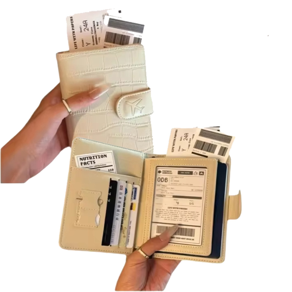 Women Accessories List - Funda de Pasaporte de Cuero PU