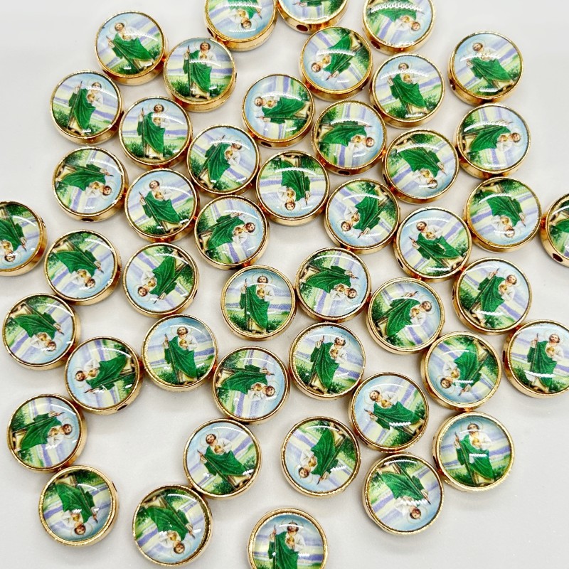 Women Juda Accessories - 20 Piezas de Dijes Religiosos Verdes