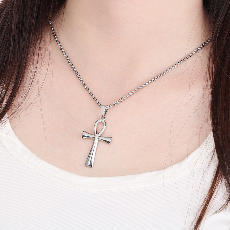 Collar con Colgante de Cruz Pu - Women Accessories Bd reseña y precio
