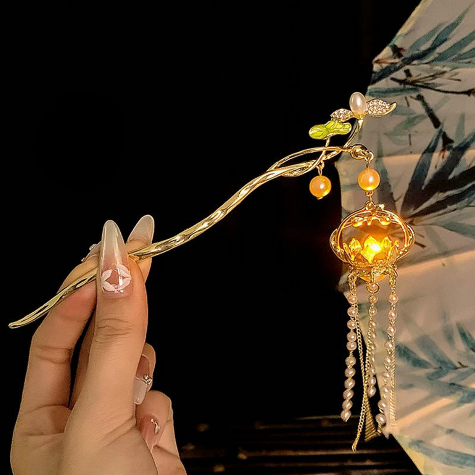 Horquilla Luminosa con Flor de - Women Accessories Trending reseña y precio
