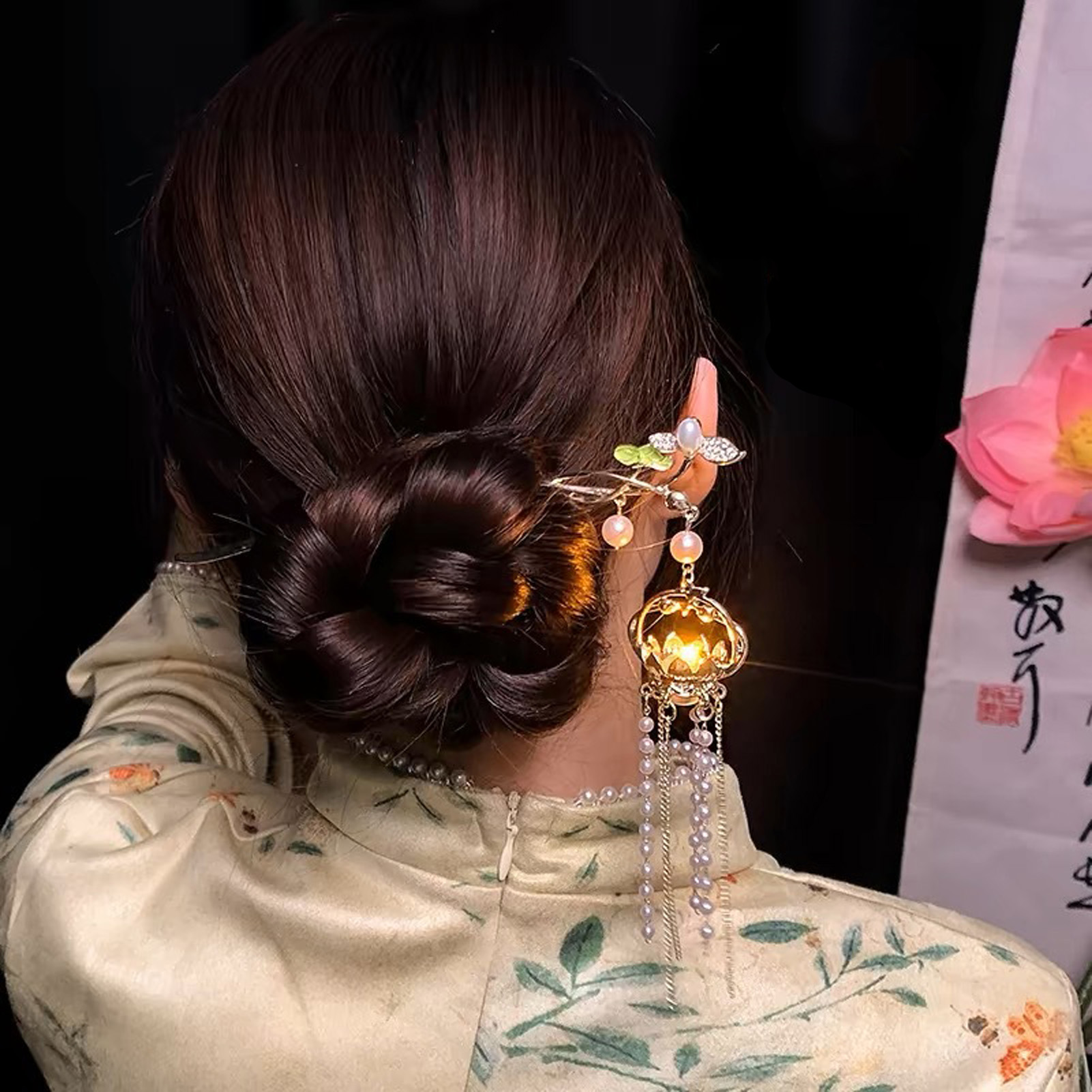 Horquilla Luminosa con Flor de - Women Accessories Trending reseña y precio