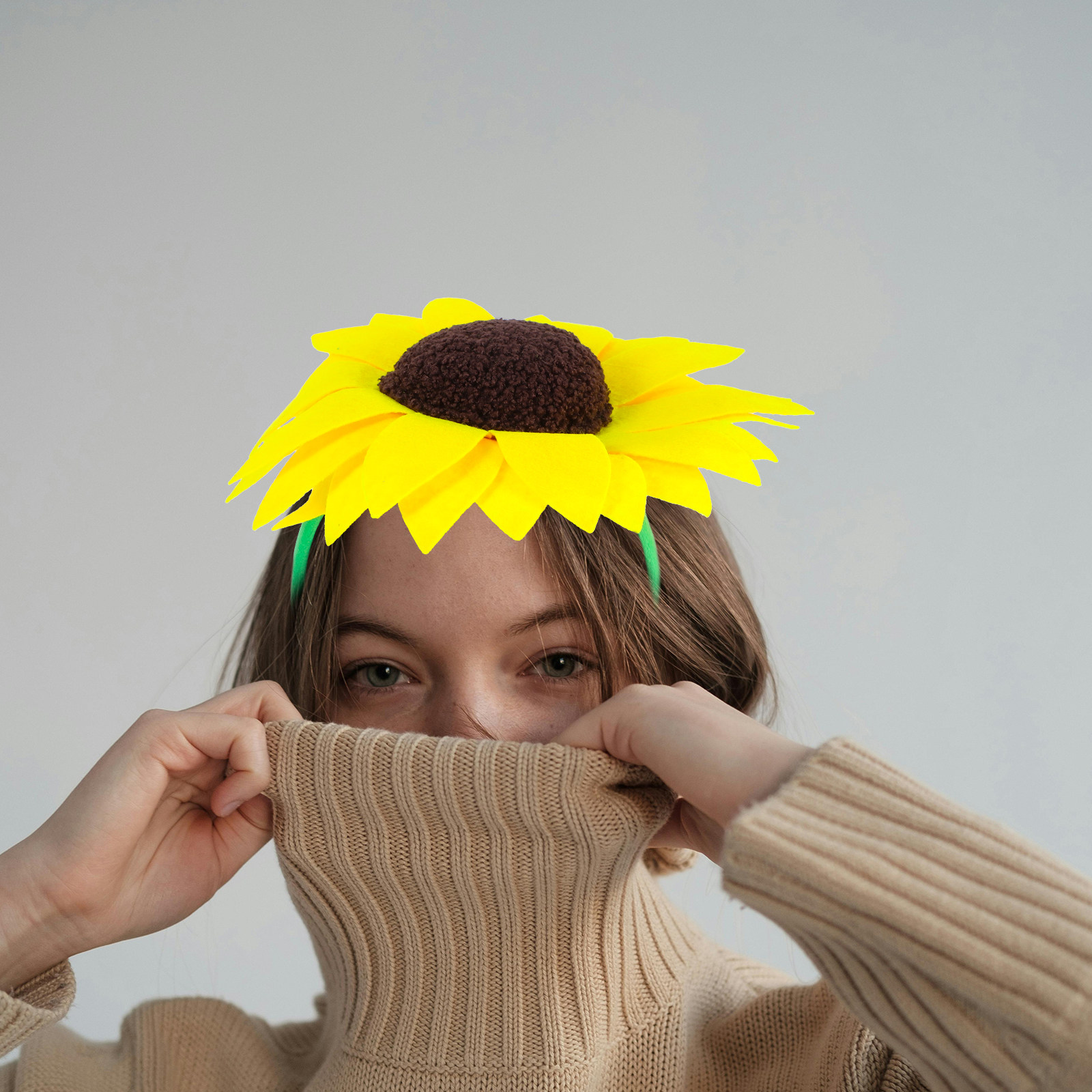 Diadema de Girasol para Mujer, - Women Accessories Photos reseña y precio
