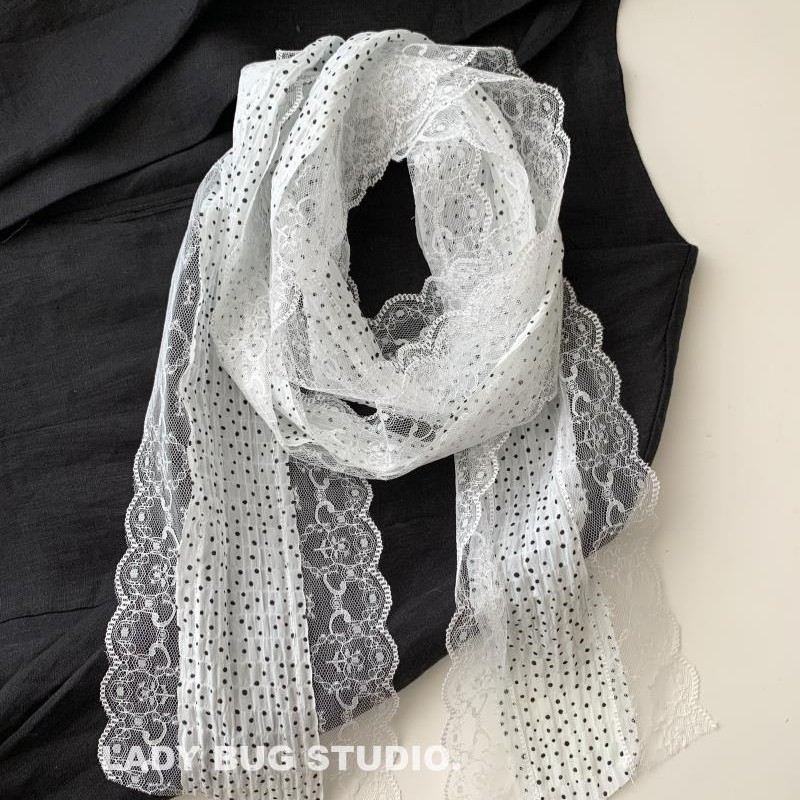 Pañuelo francés retro de rayas - Women'S Korean Accessories reseña y precio