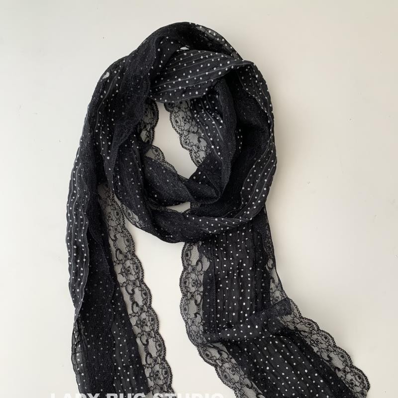 Pañuelo francés retro de rayas - Women'S Korean Accessories reseña y precio