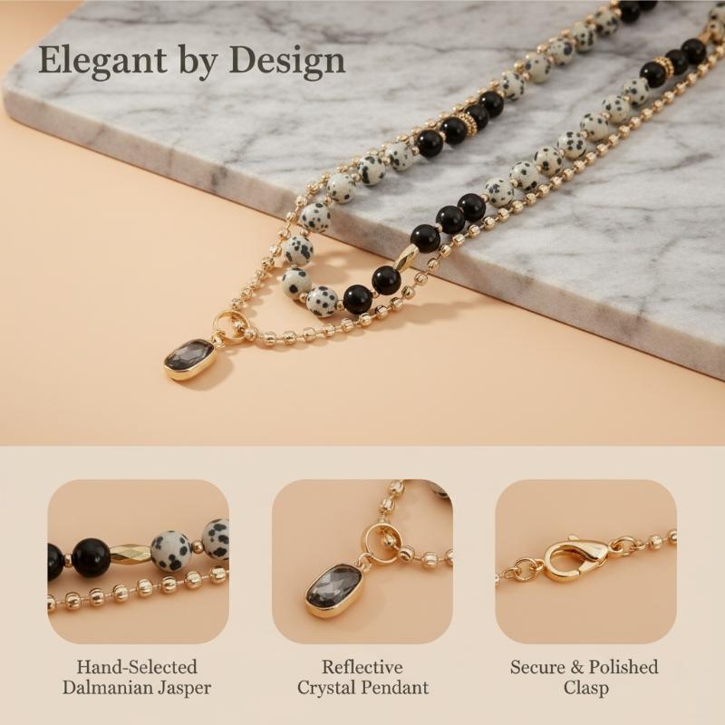 Collar Vintage de Doble Capa c - Layered Necklace Set reseña y precio