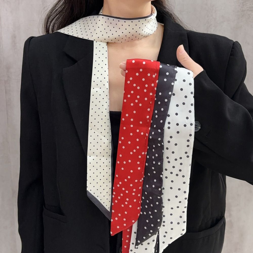 Pañuelo de seda con borde estr - Women'S Korean Accessories reseña y precio