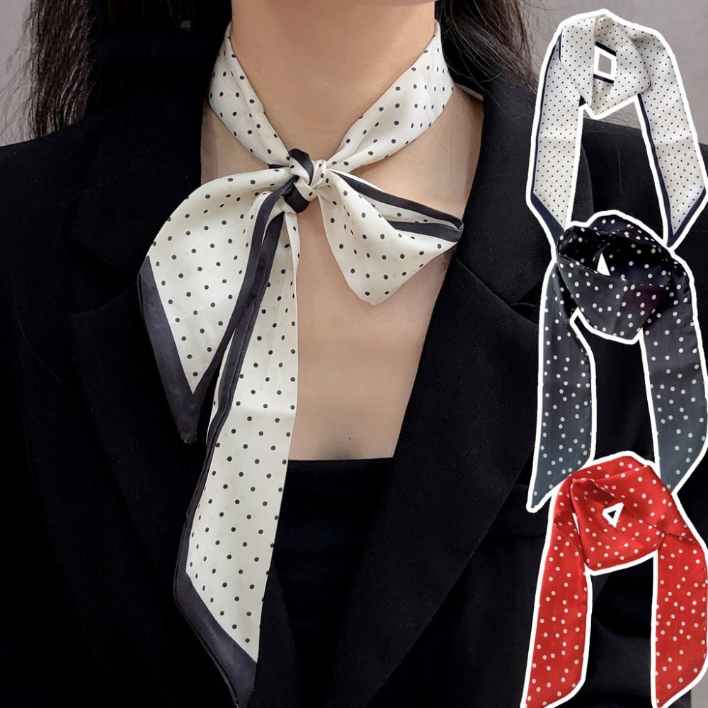 Pañuelo de seda con borde estr - Women'S Korean Accessories reseña y precio
