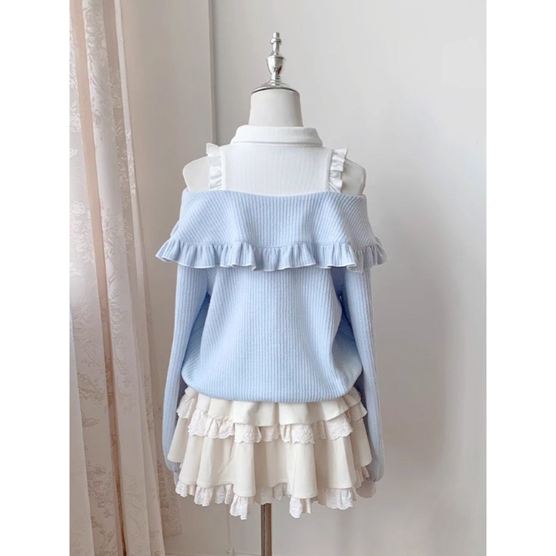 Conjunto de 2 Piezas Kawaii So - Layered Necklace Set reseña y precio