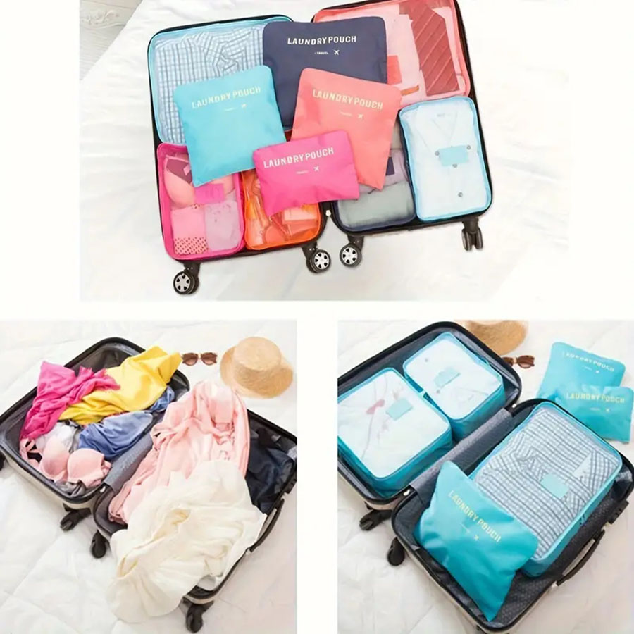 6 uds organizador de viaje bol - Women Accessories List reseña y precio
