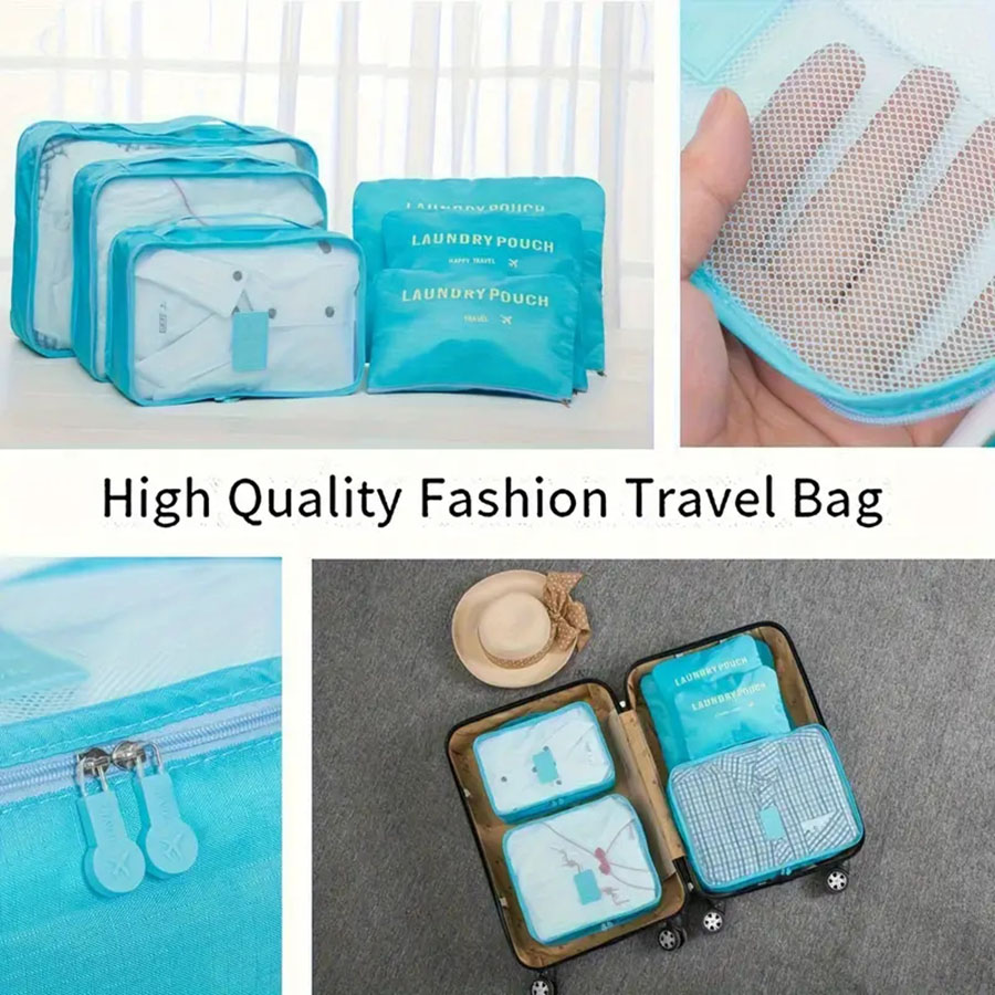 6 uds organizador de viaje bol - Women Accessories List reseña y precio
