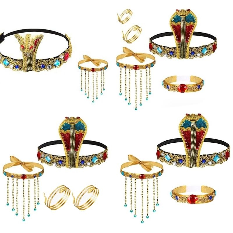 Accesorios disfraz egipcio, co - Women'S Egyptian Accessories reseña y precio