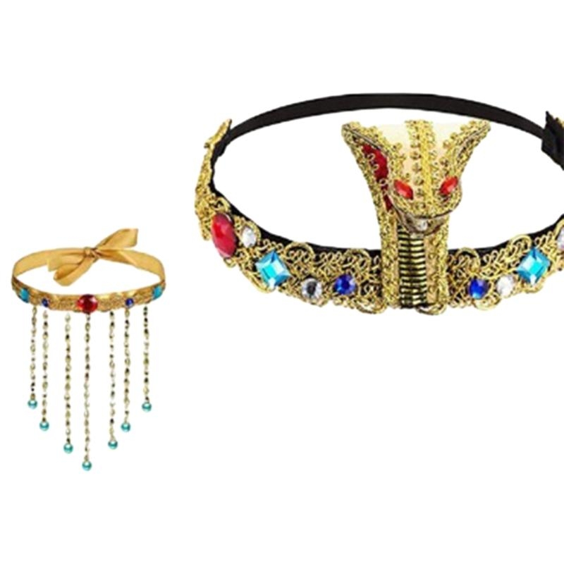 Accesorios disfraz egipcio, co - Women'S Egyptian Accessories reseña y precio