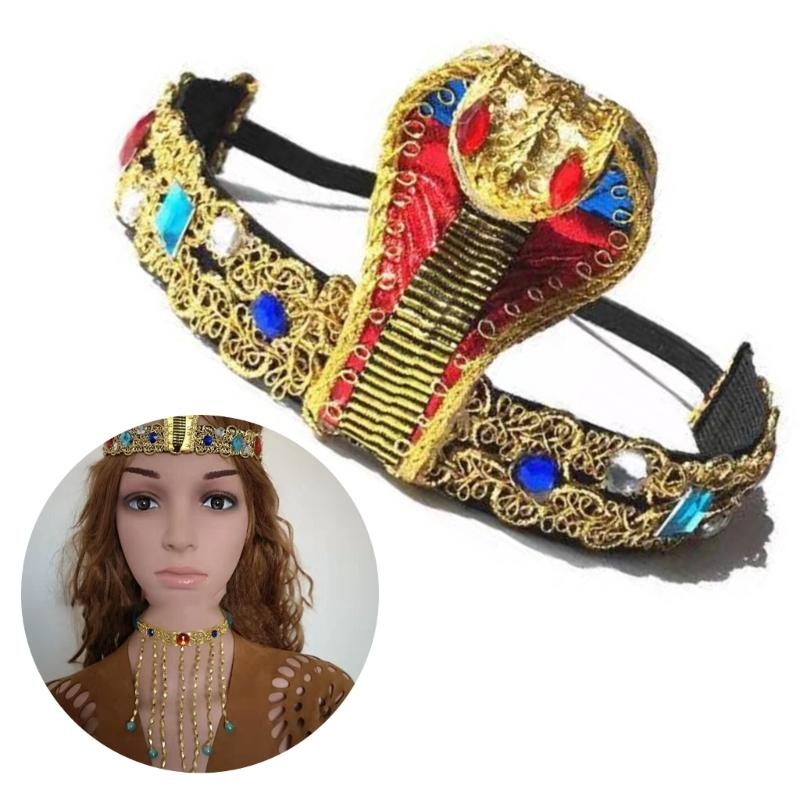 Accesorios disfraz egipcio, co - Women'S Egyptian Accessories reseña y precio
