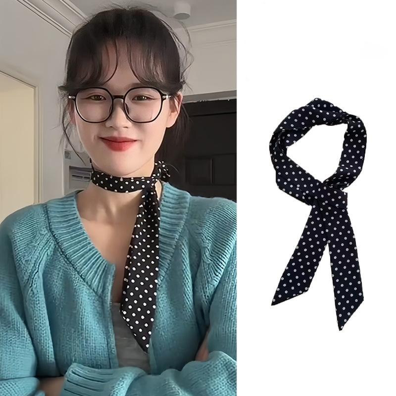 Pañuelo de seda de moda con lu - Women'S Korean Accessories reseña y precio