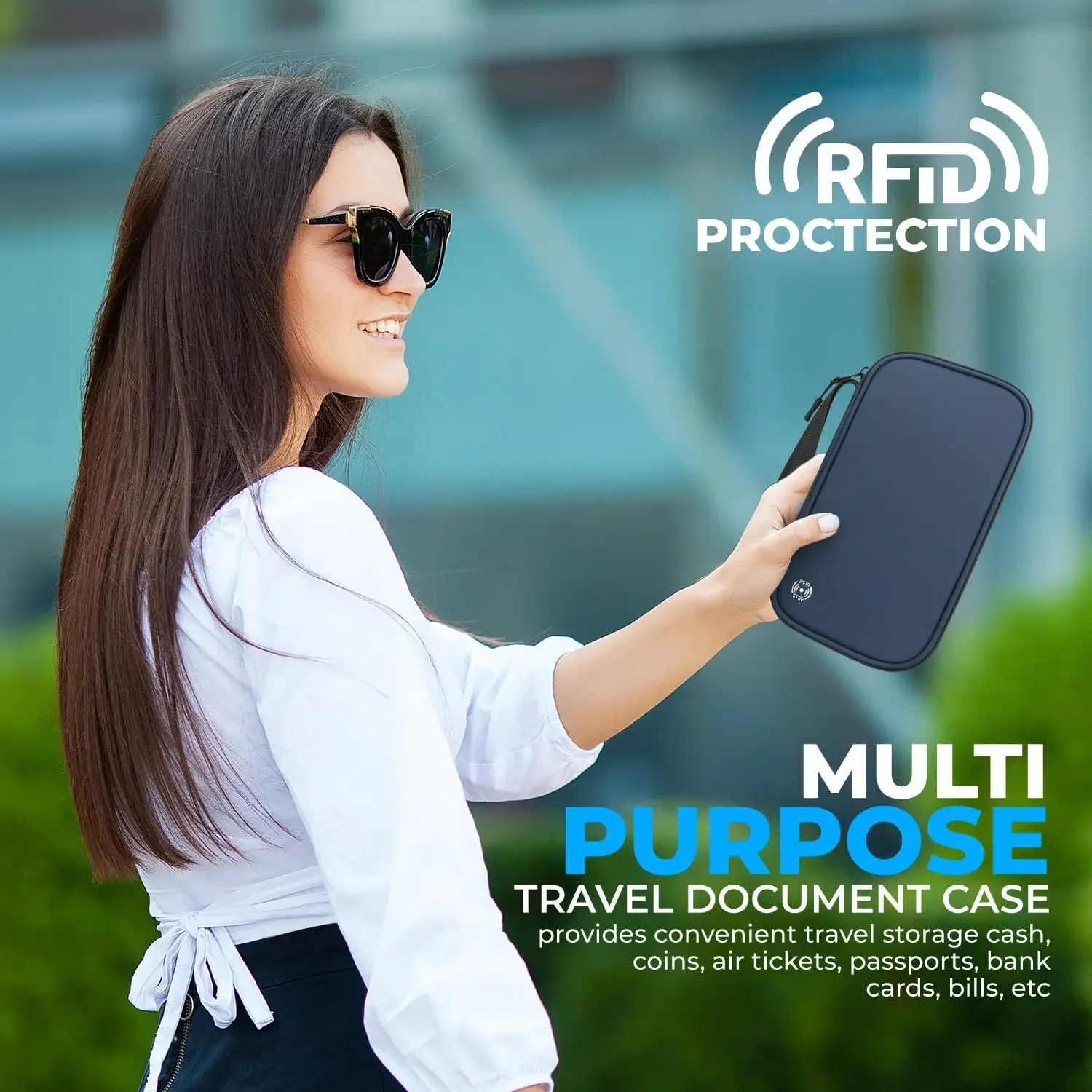 Funda ligera para pasaporte de - Women Accessories List reseña y precio