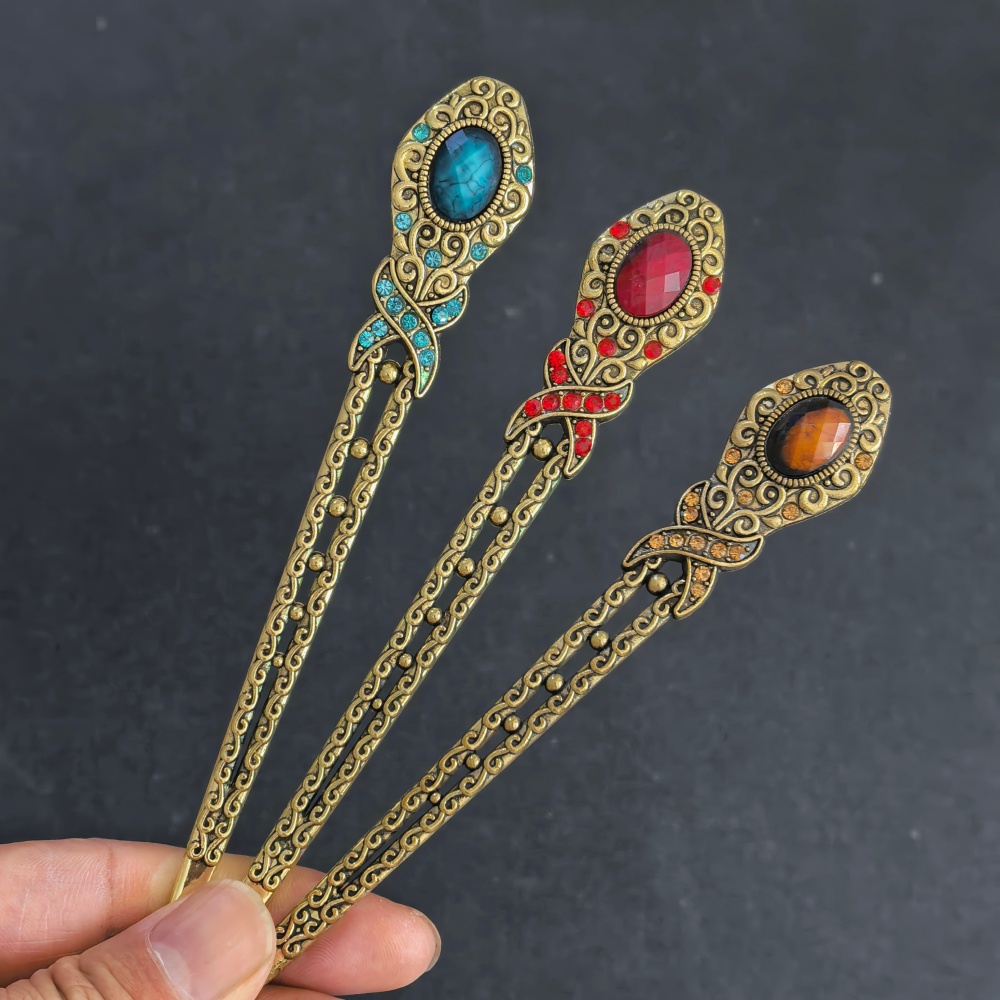 Palillos de Pelo Metálicos Vin - Women Accessories Trending reseña y precio