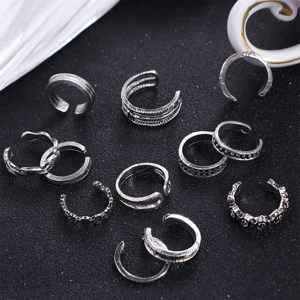 Anillos de pie ajustables de a - Women'S Korean Accessories reseña y precio