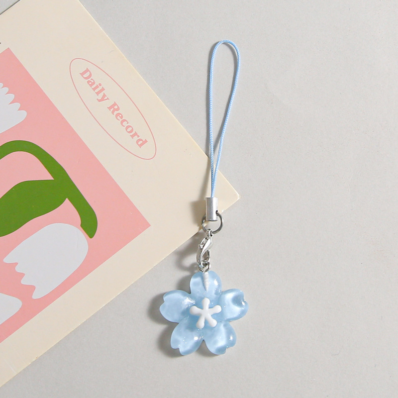 Cadenas de Teléfono con Flores - Women'S Korean Accessories reseña y precio