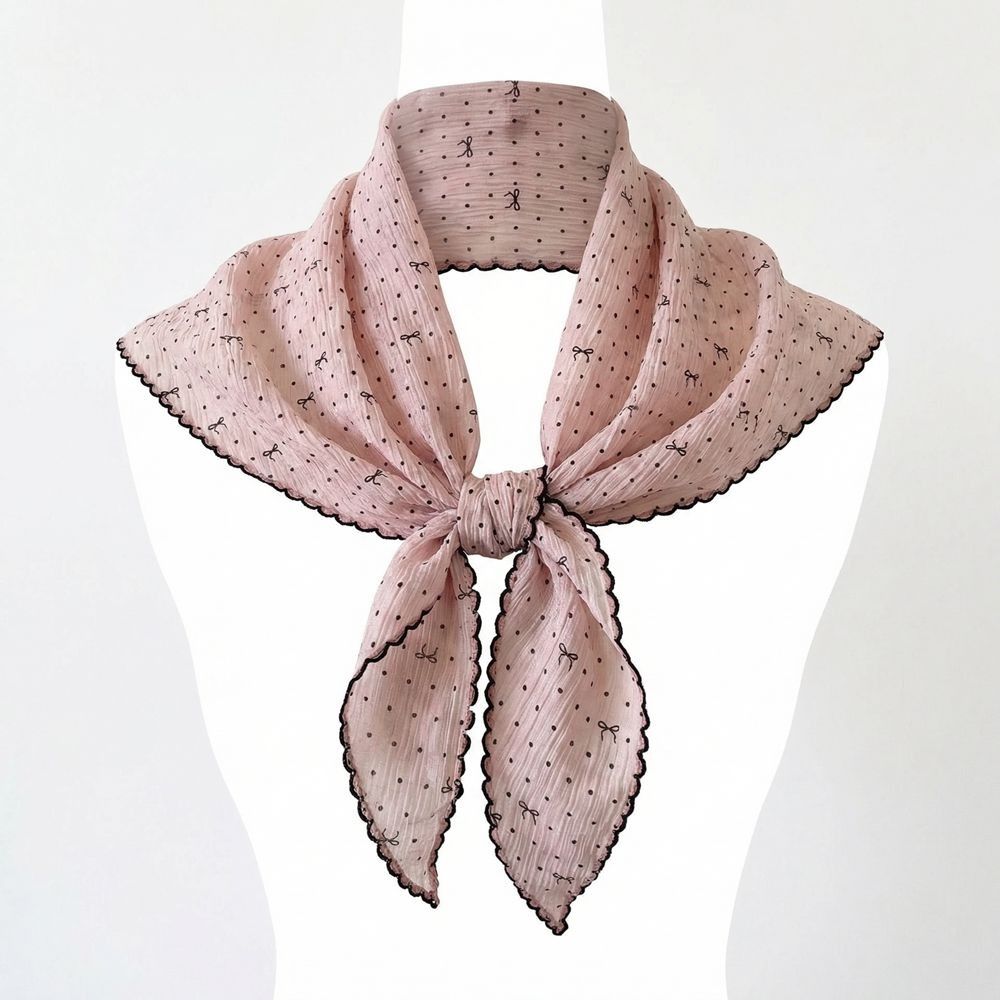 Pañuelo triangular francés de  - Women'S Korean Accessories reseña y precio