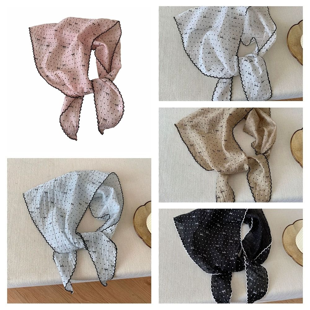 Pañuelo triangular francés de  - Women'S Korean Accessories reseña y precio