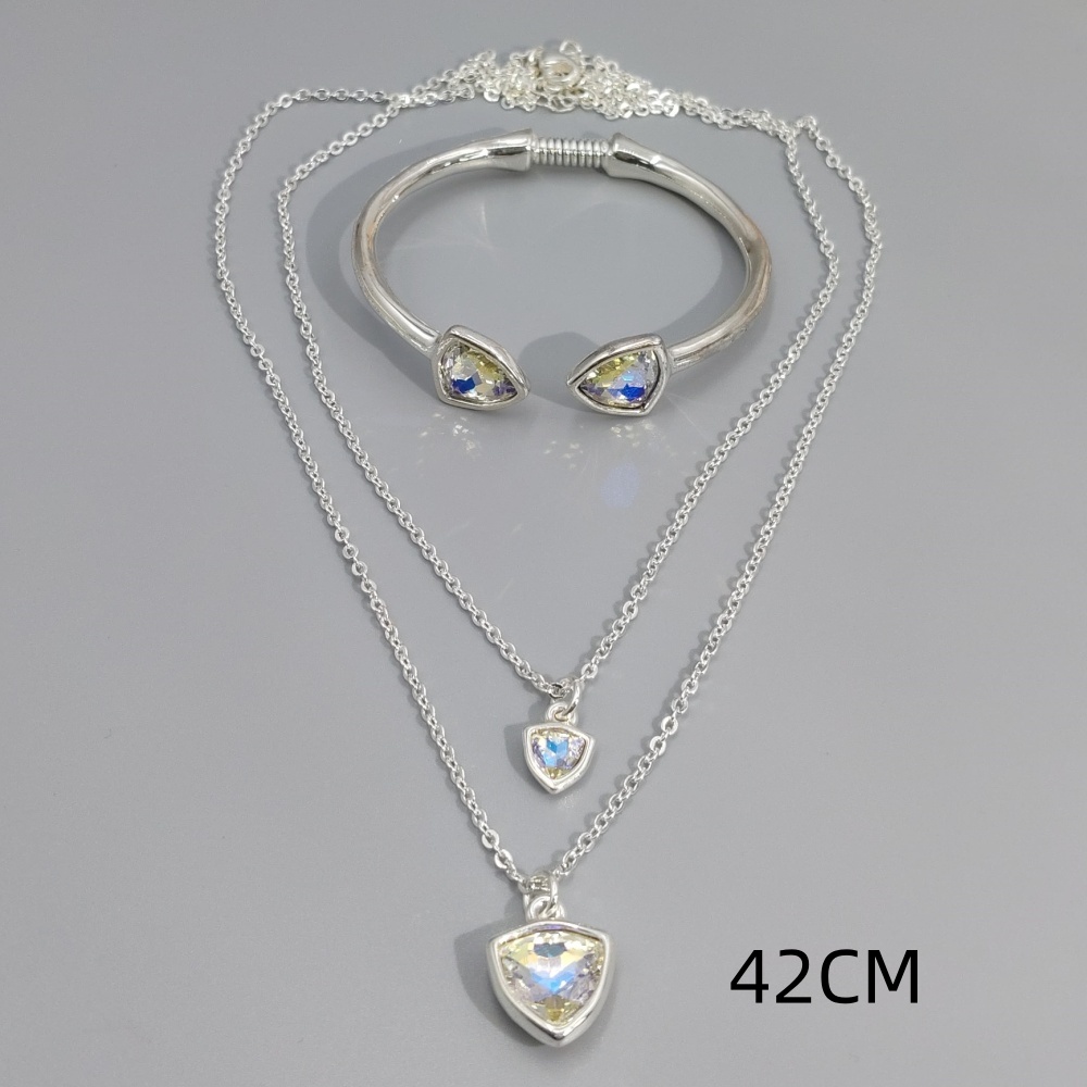Pulsera de Cristal de Colores  - Layered Necklace Set reseña y precio