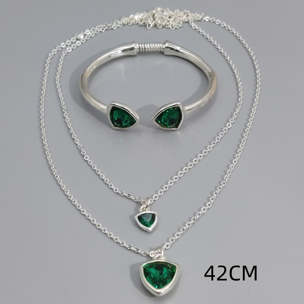 Pulsera de Cristal de Colores  - Layered Necklace Set reseña y precio