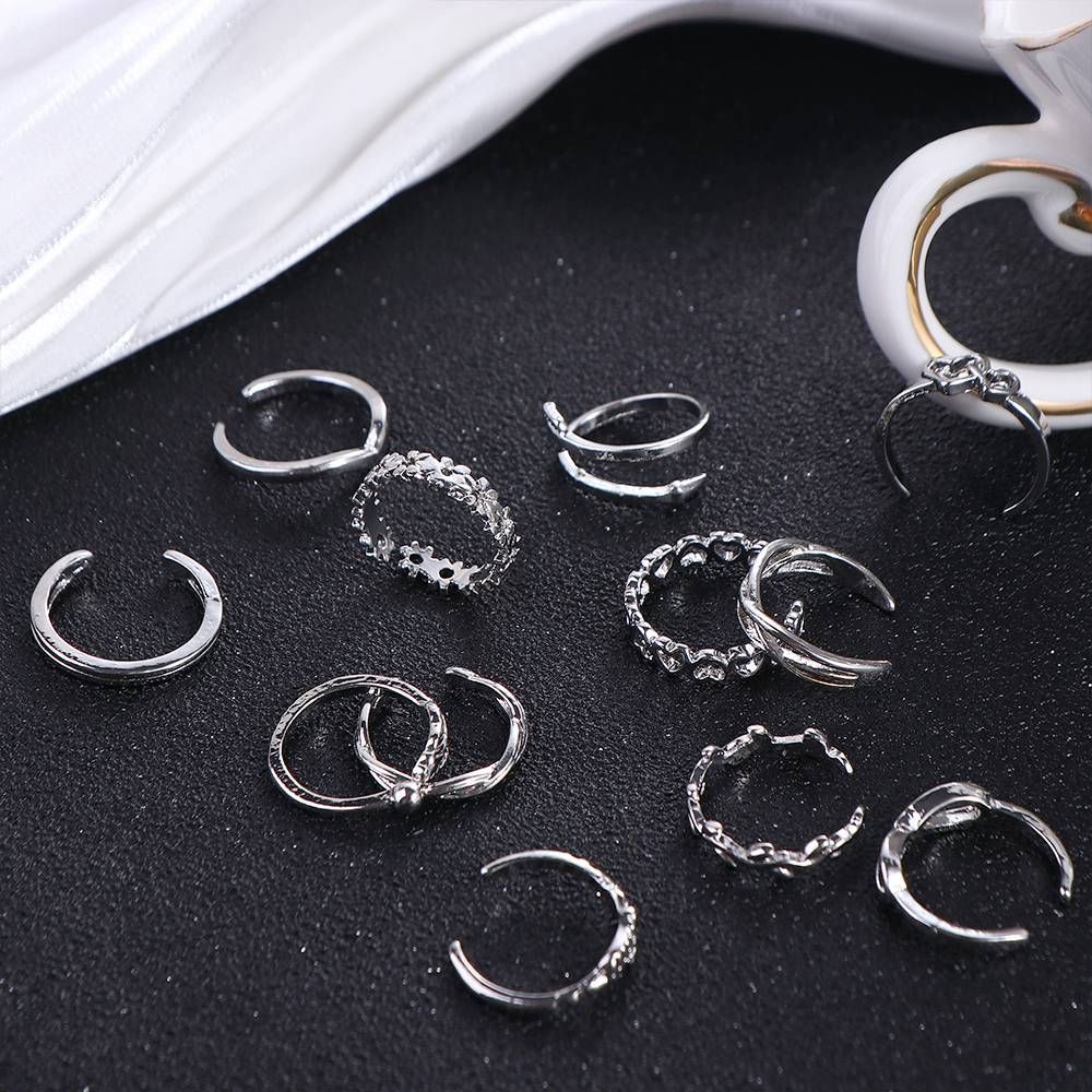 Anillo de pie ajustable de cob - Women'S Korean Accessories reseña y precio